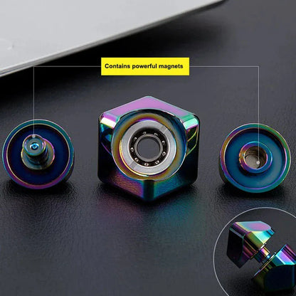 Alloy Cube Spinner Fingertip Gyroscope Fidget Anti Stress Toys Adult Office Home Travel Portable Stress Relief Toys Xmas Gifts Alloy Cube Spinner Fingertip Gyroscope Fidget Anti Stress Toys Adult Office Home Travel Portable Stress Relief Toys Xmas Gifts