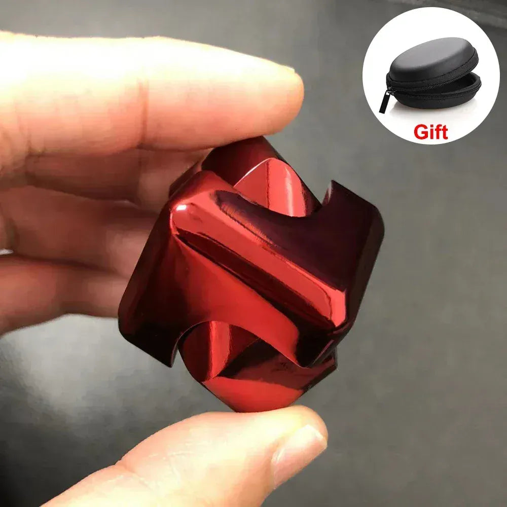 Alloy Cube Spinner Fingertip Gyroscope Fidget Anti Stress Toys Adult Office Home Travel Portable Stress Relief Toys Xmas Gifts Alloy Cube Spinner Fingertip Gyroscope Fidget Anti Stress Toys Adult Office Home Travel Portable Stress Relief Toys Xmas Gifts