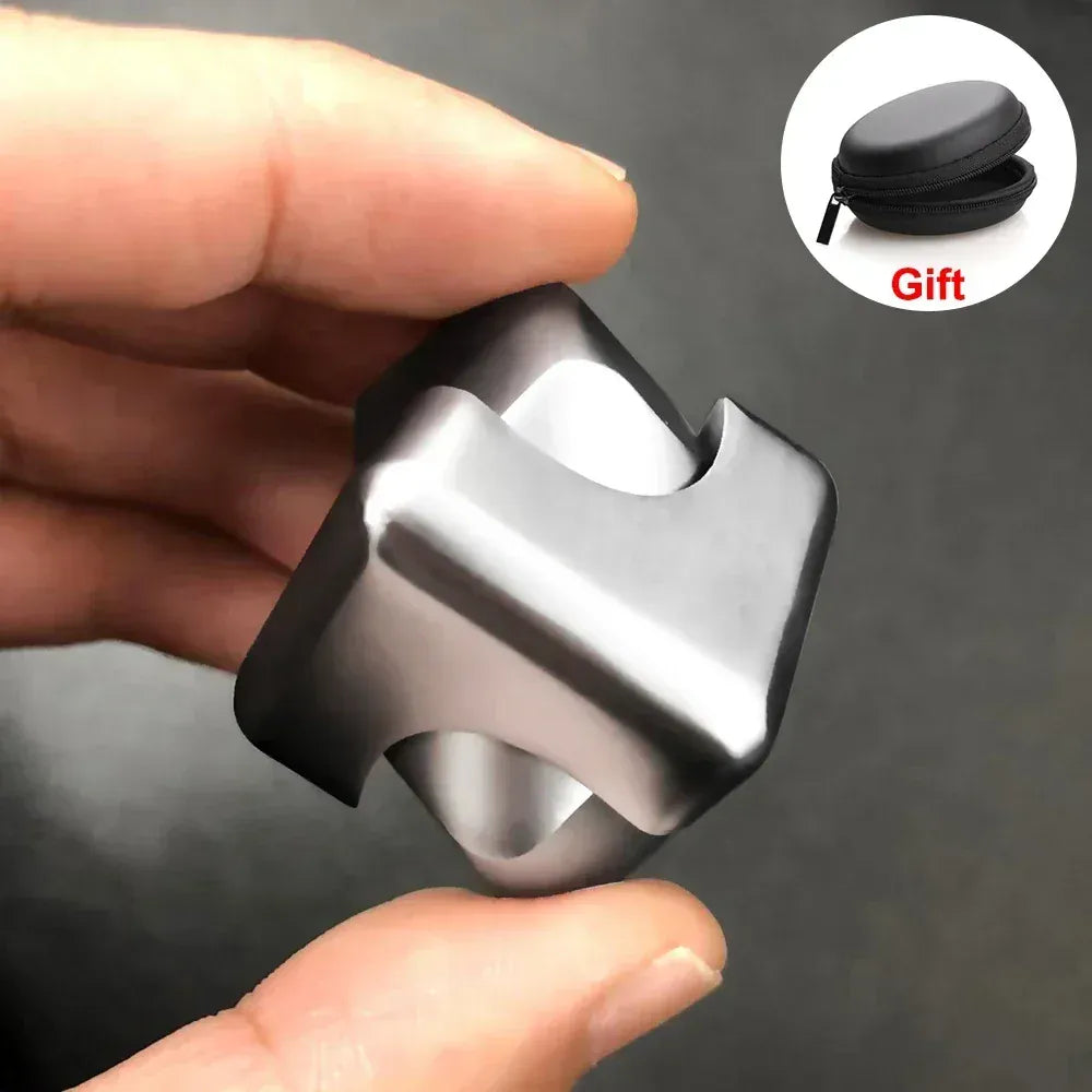 Alloy Cube Spinner Fingertip Gyroscope Fidget Anti Stress Toys Adult Office Home Travel Portable Stress Relief Toys Xmas Gifts Alloy Cube Spinner Fingertip Gyroscope Fidget Anti Stress Toys Adult Office Home Travel Portable Stress Relief Toys Xmas Gifts