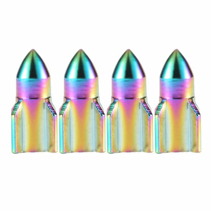 Aluminum Tire Valve Stem Caps 4-Pack – Universal Fit for Car, Motorcycle & Bike | Wahooly Aluminum Tire Valve Stem Caps – 4-Pack Universal Dust Covers for Car, Motorcycle & Bike (12 Colors)