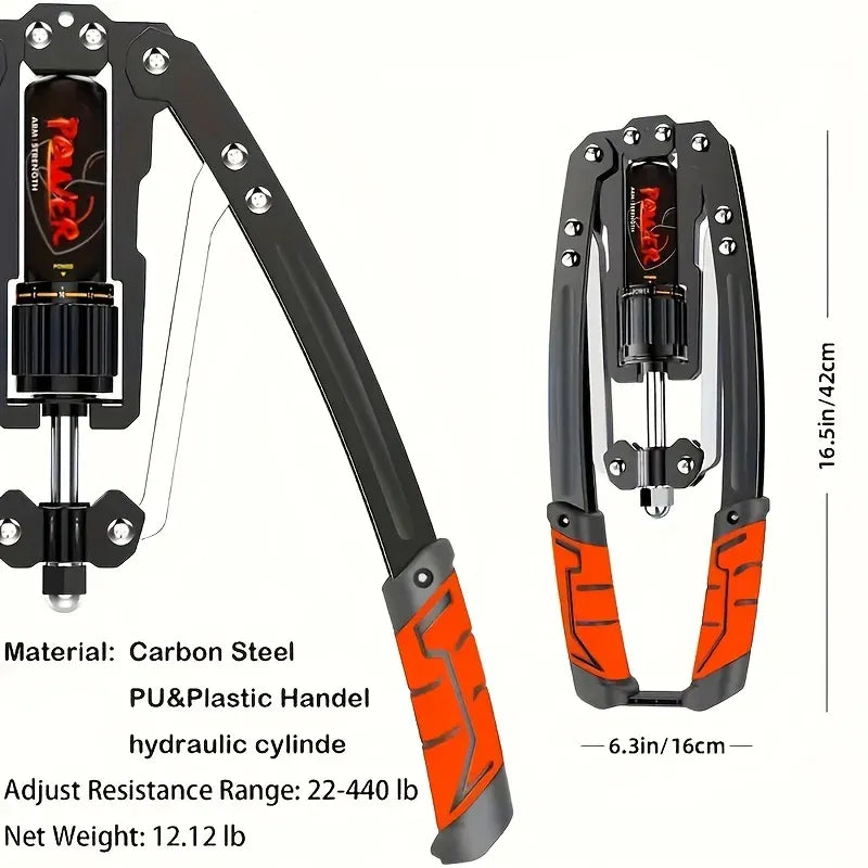 Arm Exercisers - Adjustable 22-440 Pounds Hydraulic Power, Home Chest Amplifiers, Shoulder Muscle Training And Fitness Equipment Arm Exercisers - Adjustable 22-440 Pounds Hydraulic Power, Home Chest Amplifiers, Shoulder Muscle Training And Fitness Equipment