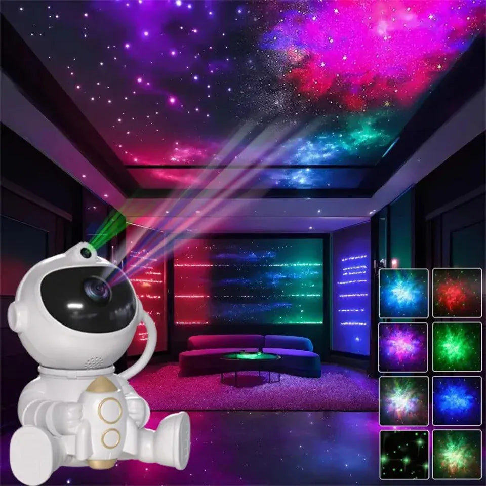 Astronaut Galaxy Projector 8 Color Nebula & Galaxy Night Light Astronaut Galaxy Projector 8 Color Nebula & Galaxy Night Light
