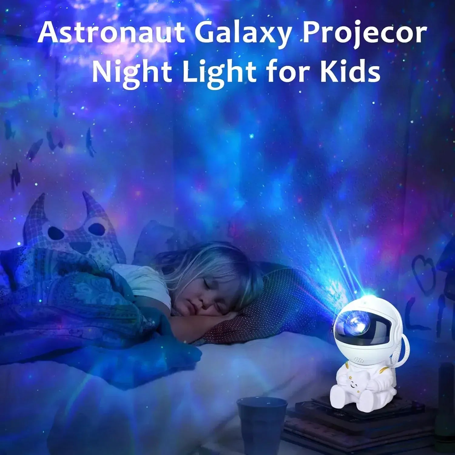 Astronaut Galaxy Projector 8 Color Nebula & Galaxy Night Light Astronaut Galaxy Projector 8 Color Nebula & Galaxy Night Light
