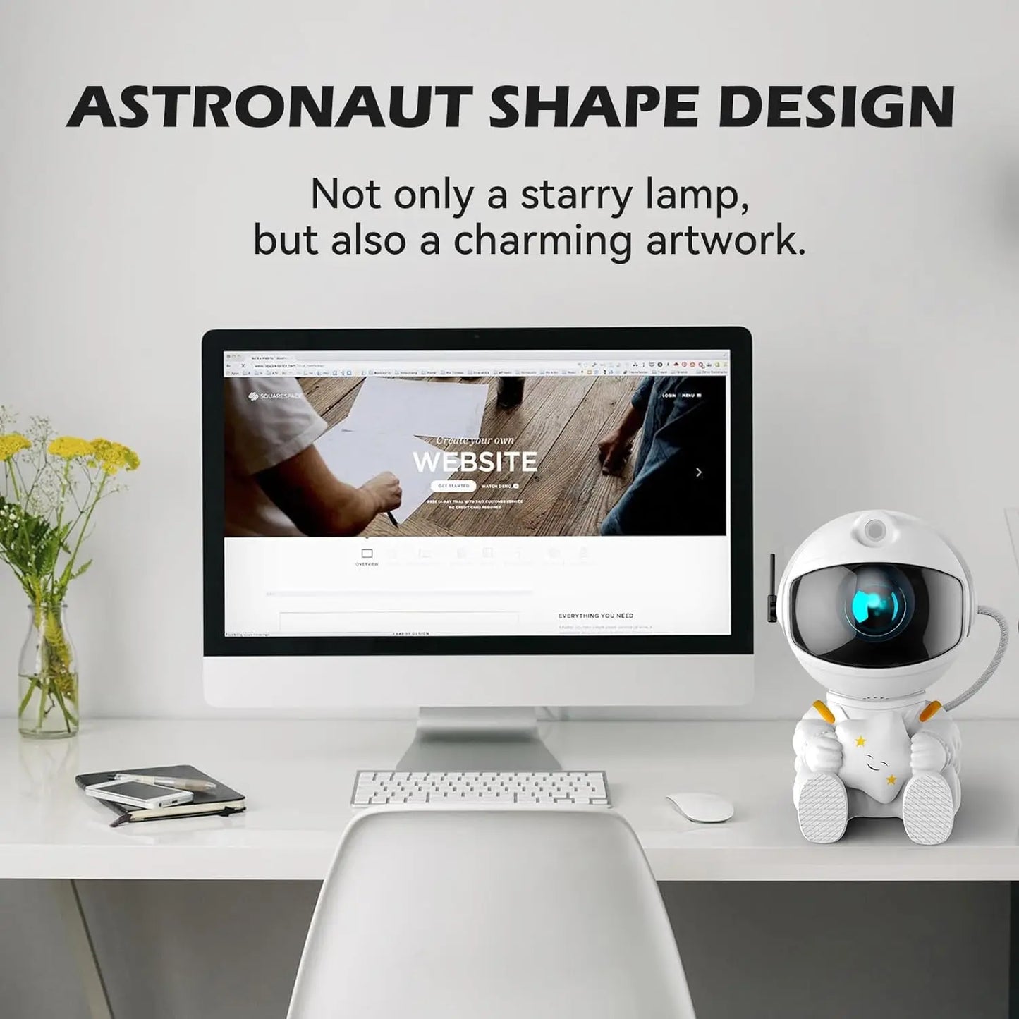 Astronaut Galaxy Projector 8 Color Nebula & Galaxy Night Light Astronaut Galaxy Projector 8 Color Nebula & Galaxy Night Light