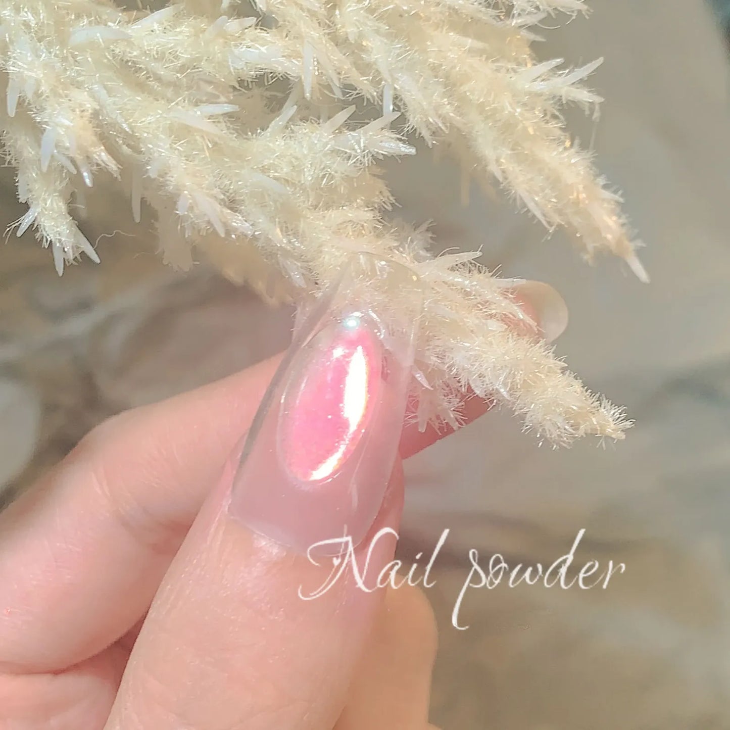 Aurora Chrome Nail Glitter Powder | Rainbow Mirror Laser Pigment for Nail Art Aurora Chrome Nail Glitter Powder — Rainbow Mirror & Laser Gel Pigment for Nail Art