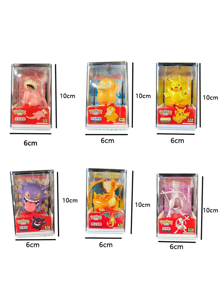 Authentic Pok é mon CHARIZARD GENGAR Handmade Pikachu PSYDUCK MEWTWO Cartoon Doll Ornament Children's Toy Christmas Gift Authentic Pok é mon CHARIZARD GENGAR Handmade Pikachu PSYDUCK MEWTWO Cartoon Doll Ornament Children's Toy Christmas Gift