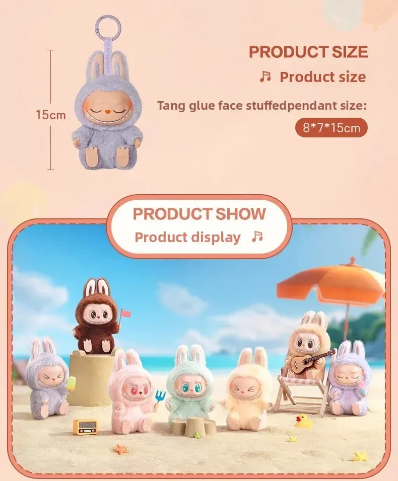 Authentic Pop Mart THE MONSTERS LABUBU Sitting Party Blind Box Figurine Pendant Authentic Pop Mart THE MONSTERS LABUBU Sitting Party Blind Box Figurine Pendant