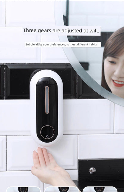 Automatic Inductive Soap Dispenser Shampoo Wall-Mounted Bathroom Bath Exposure Liquid Kitchen Detergent Hand Sanitizer Sensor Automatic Inductive Soap Dispenser Shampoo Wall-Mounted Bathroom Bath Exposure Liquid Kitchen Detergent Hand Sanitizer Sensor