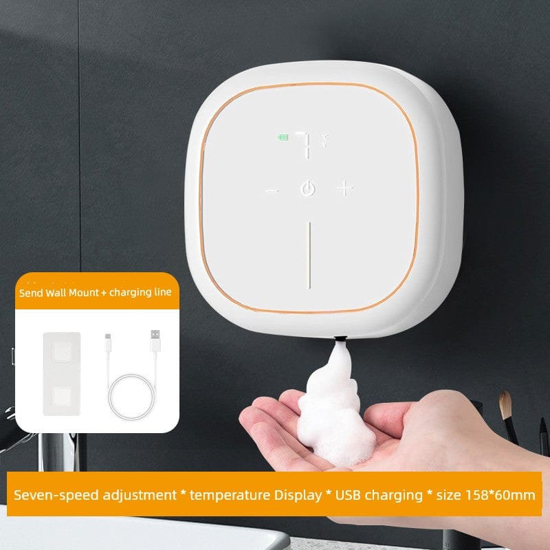 Automatic Inductive Soap Dispenser Shampoo Wall-Mounted Bathroom Bath Exposure Liquid Kitchen Detergent Hand Sanitizer Sensor Automatic Inductive Soap Dispenser Shampoo Wall-Mounted Bathroom Bath Exposure Liquid Kitchen Detergent Hand Sanitizer Sensor
