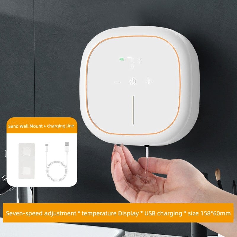 Automatic Inductive Soap Dispenser Shampoo Wall-Mounted Bathroom Bath Exposure Liquid Kitchen Detergent Hand Sanitizer Sensor Automatic Inductive Soap Dispenser Shampoo Wall-Mounted Bathroom Bath Exposure Liquid Kitchen Detergent Hand Sanitizer Sensor