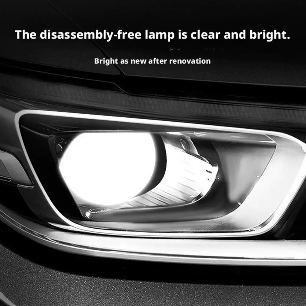 Automotive Headlight Restorer Headlight Refurbishment And Repair Fluid Kit Headlight Polishing Restoration Cleaning Tool Automotive Headlight Restorer Headlight Refurbishment And Repair Fluid Kit Headlight Polishing Restoration Cleaning Tool