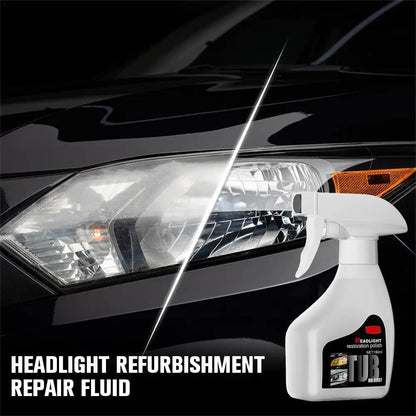 Automotive Headlight Restorer Headlight Refurbishment And Repair Fluid Kit Headlight Polishing Restoration Cleaning Tool Automotive Headlight Restorer Headlight Refurbishment And Repair Fluid Kit Headlight Polishing Restoration Cleaning Tool
