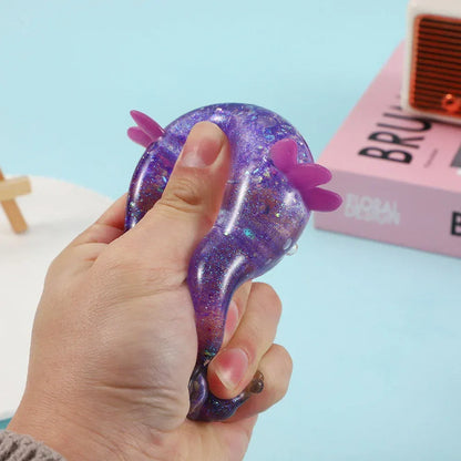 Axolotl Squishy Toy Cute Slow Rising Fidget Toy Soft Squeeze Sensory Toy for Kids and Adults Stress Ball for Anxiety and Focus Axolotl Squishy Toy Cute Slow Rising Fidget Toy Soft Squeeze Sensory Toy for Kids and Adults Stress Ball for Anxiety and Focus