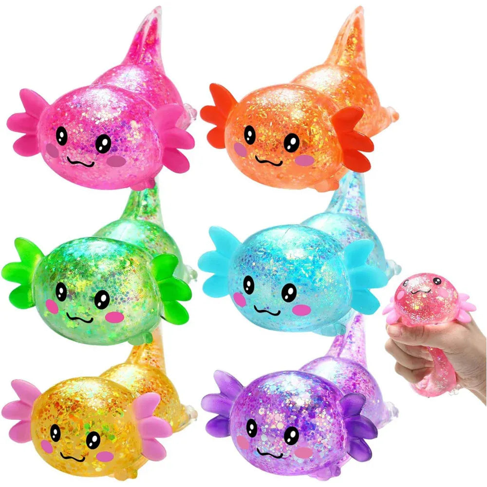 Axolotl Squishy Toy Cute Slow Rising Fidget Toy Soft Squeeze Sensory Toy for Kids and Adults Stress Ball for Anxiety and Focus Axolotl Squishy Toy Cute Slow Rising Fidget Toy Soft Squeeze Sensory Toy for Kids and Adults Stress Ball for Anxiety and Focus