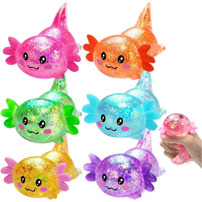 Axolotl Squishy Toy Cute Slow Rising Fidget Toy Soft Squeeze Sensory Toy for Kids and Adults Stress Ball for Anxiety and Focus Axolotl Squishy Toy Cute Slow Rising Fidget Toy Soft Squeeze Sensory Toy for Kids and Adults Stress Ball for Anxiety and Focus