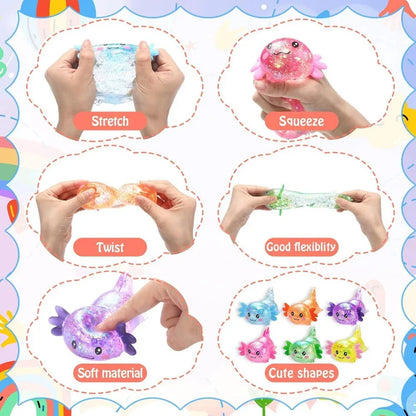 Axolotl Squishy Toy Cute Slow Rising Fidget Toy Soft Squeeze Sensory Toy for Kids and Adults Stress Ball for Anxiety and Focus Axolotl Squishy Toy Cute Slow Rising Fidget Toy Soft Squeeze Sensory Toy for Kids and Adults Stress Ball for Anxiety and Focus