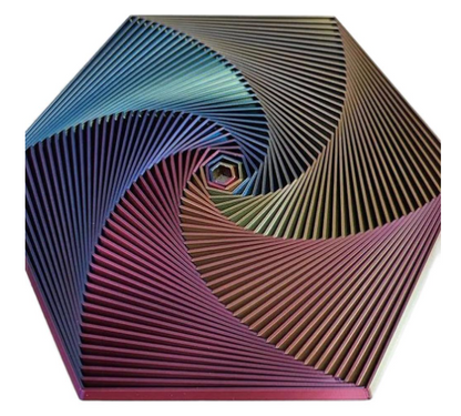 Hexagon Sensory Fidget Toy – Stress Relief Spinning Top | 7cm & 12.5cm