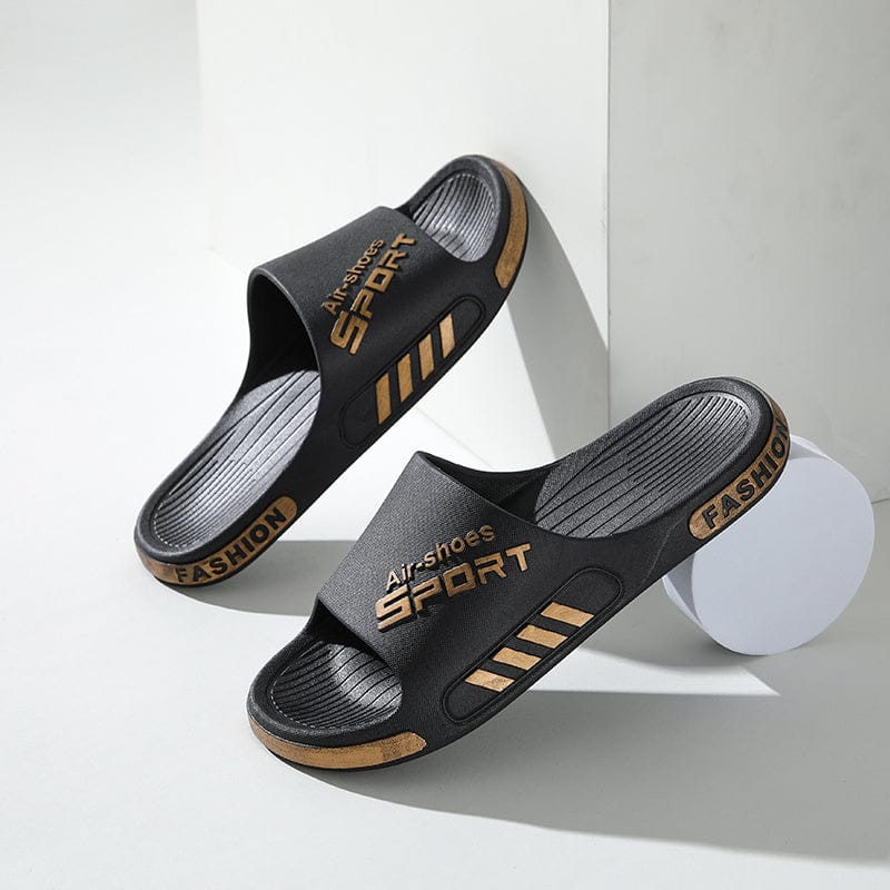 Men's Casual Summer PVC Slippers - Non-Slip