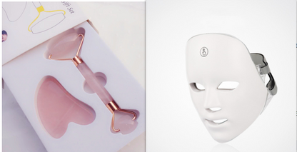 LED Facial Beauty Device – Color Light Therapy Skin Care Tool