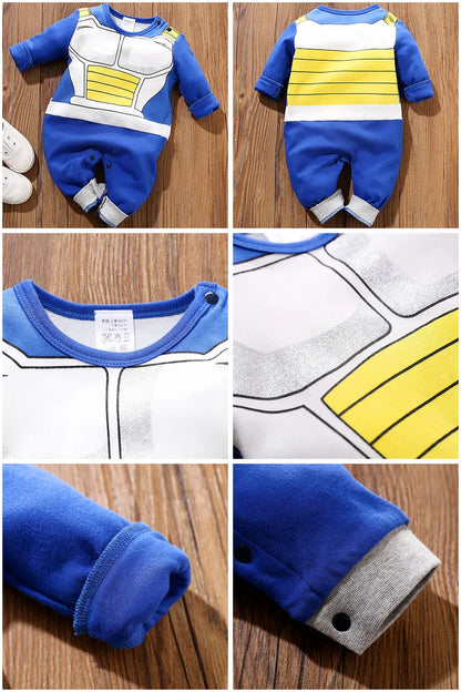 Baby Anime Clothes Vegeta Rompers Newborn Kuririn Roshi Training Outfit Infant Kids Halloween Cartoon Cosplay Costume Jumpsuit Baby Anime Clothes Vegeta Rompers Newborn Kuririn Roshi Training Outfit Infant Kids Halloween Cartoon Cosplay Costume Jumpsuit