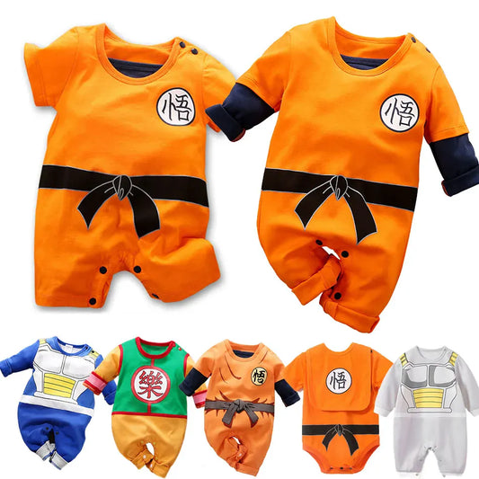 Baby Anime Clothes Vegeta Rompers Newborn Kuririn Roshi Training Outfit Infant Kids Halloween Cartoon Cosplay Costume Jumpsuit Baby Anime Clothes Vegeta Rompers Newborn Kuririn Roshi Training Outfit Infant Kids Halloween Cartoon Cosplay Costume Jumpsuit