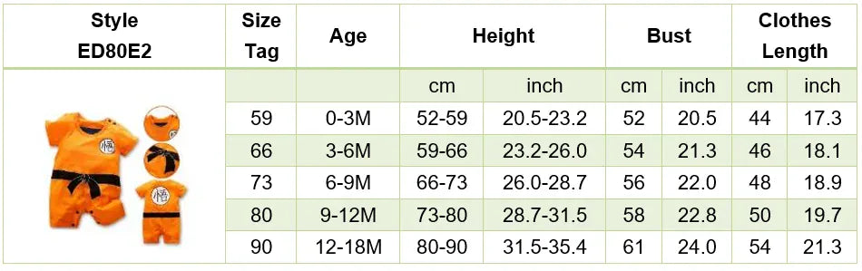 Baby Anime Clothes Vegeta Rompers Newborn Kuririn Roshi Training Outfit Infant Kids Halloween Cartoon Cosplay Costume Jumpsuit Baby Anime Clothes Vegeta Rompers Newborn Kuririn Roshi Training Outfit Infant Kids Halloween Cartoon Cosplay Costume Jumpsuit