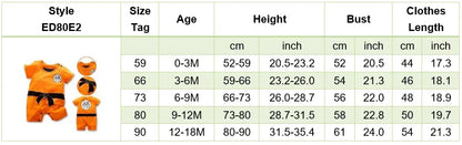 Baby Anime Clothes Vegeta Rompers Newborn Kuririn Roshi Training Outfit Infant Kids Halloween Cartoon Cosplay Costume Jumpsuit Baby Anime Clothes Vegeta Rompers Newborn Kuririn Roshi Training Outfit Infant Kids Halloween Cartoon Cosplay Costume Jumpsuit