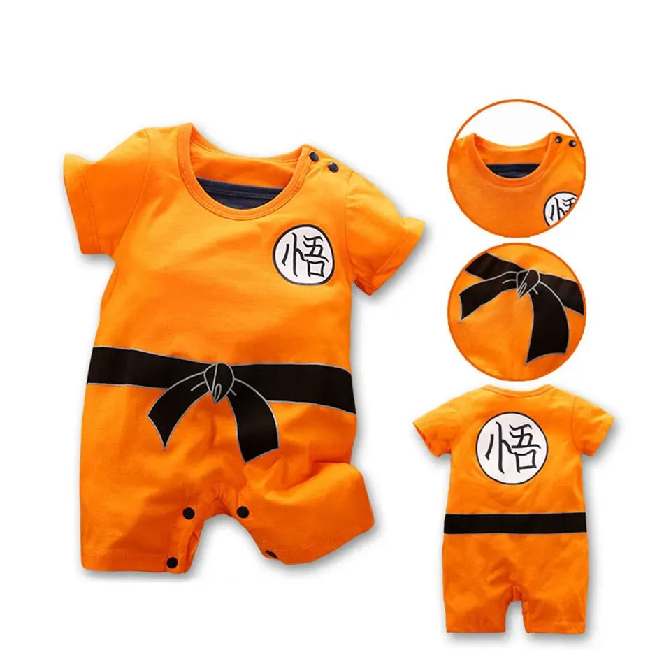 Baby Anime Clothes Vegeta Rompers Newborn Kuririn Roshi Training Outfit Infant Kids Halloween Cartoon Cosplay Costume Jumpsuit Baby Anime Clothes Vegeta Rompers Newborn Kuririn Roshi Training Outfit Infant Kids Halloween Cartoon Cosplay Costume Jumpsuit