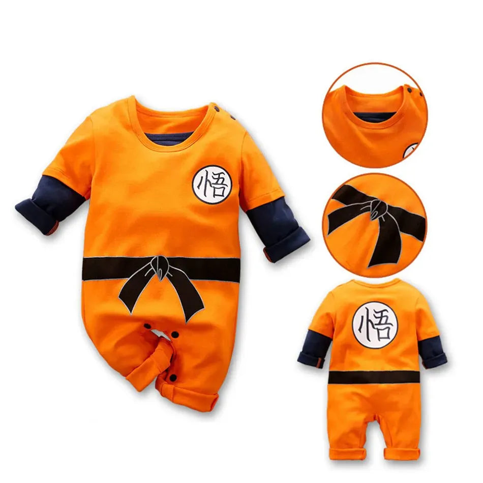 Baby Anime Clothes Vegeta Rompers Newborn Kuririn Roshi Training Outfit Infant Kids Halloween Cartoon Cosplay Costume Jumpsuit Baby Anime Clothes Vegeta Rompers Newborn Kuririn Roshi Training Outfit Infant Kids Halloween Cartoon Cosplay Costume Jumpsuit
