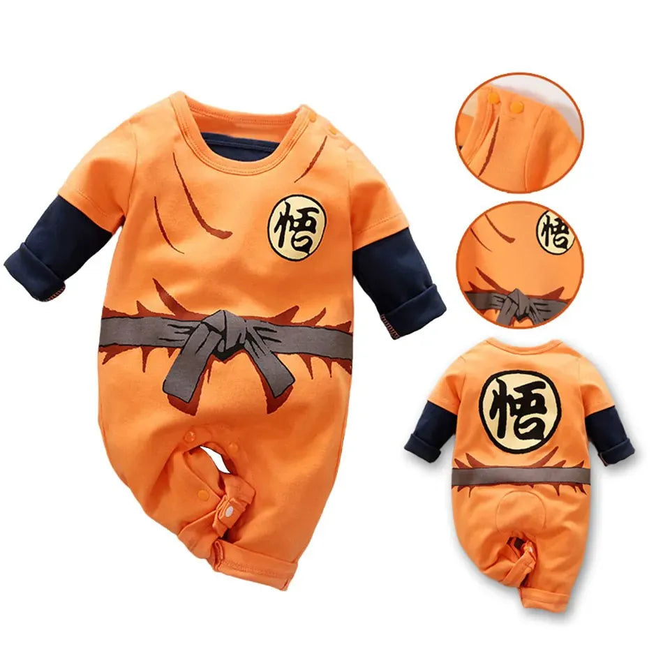 Baby Anime Clothes Vegeta Rompers Newborn Kuririn Roshi Training Outfit Infant Kids Halloween Cartoon Cosplay Costume Jumpsuit Baby Anime Clothes Vegeta Rompers Newborn Kuririn Roshi Training Outfit Infant Kids Halloween Cartoon Cosplay Costume Jumpsuit
