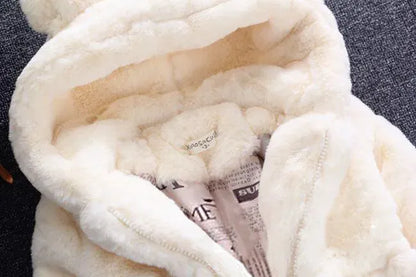 Baby Girls Warm Winter Coats Thick Faux Fur Fashion Kids Hooded Jacket Coat for Girl Outerwear Children Clothing 2 3 4 6 7 Years Baby Girls Warm Winter Coats Thick Faux Fur Fashion Kids Hooded Jacket Coat for Girl Outerwear Children Clothing 2 3 4 6 7 Years