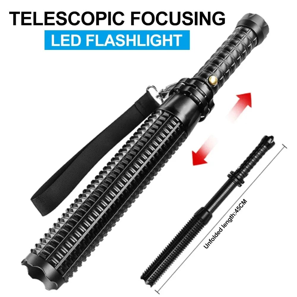 Baseball Bat LED Flashlight Aluminum Alloy Baseball Bat LED Flashlight Aluminum Alloy