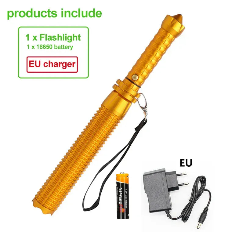 Baseball Bat LED Flashlight Aluminum Alloy Baseball Bat LED Flashlight Aluminum Alloy