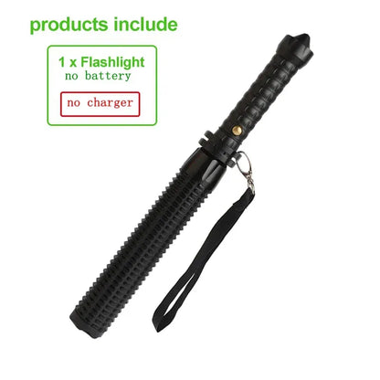 Baseball Bat LED Flashlight Aluminum Alloy Baseball Bat LED Flashlight Aluminum Alloy