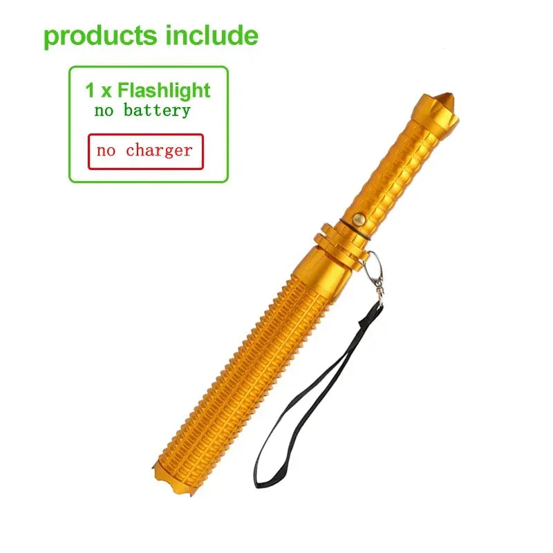 Baseball Bat LED Flashlight Aluminum Alloy Baseball Bat LED Flashlight Aluminum Alloy