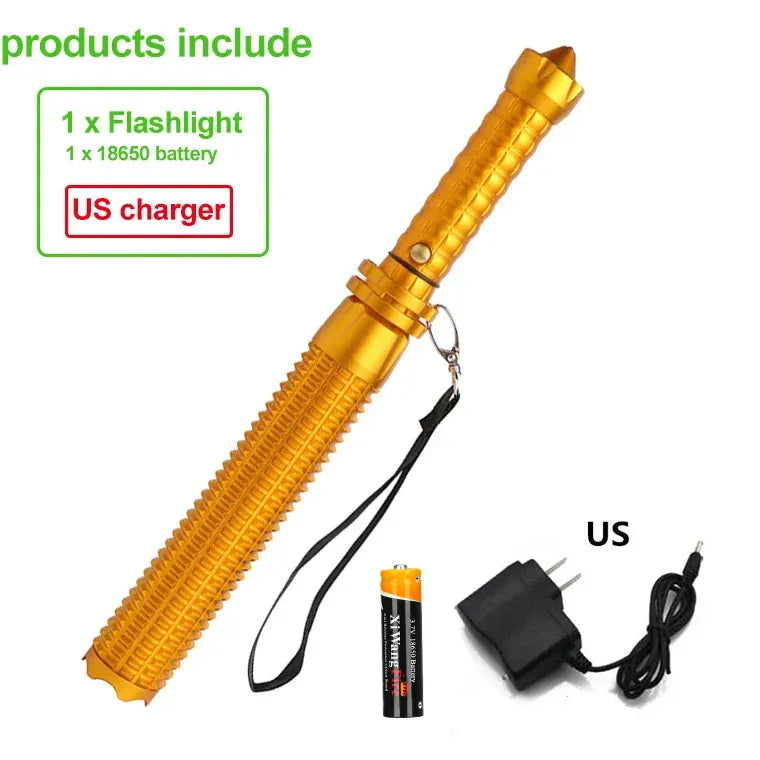 Baseball Bat LED Flashlight Aluminum Alloy Baseball Bat LED Flashlight Aluminum Alloy