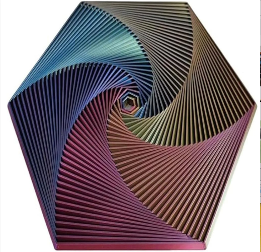 Hexagon Sensory Fidget Toy – Stress Relief Spinning Top | 7cm & 12.5cm