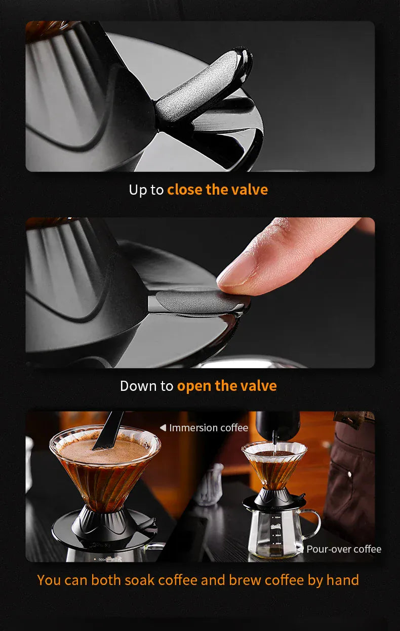 Bincoo Coffee Filter Cup Smart Filter Glass Filter Hand Brew Funnel with Stirrer Coffee Utensil Espresso Cold Brew Reusable Cone Bincoo Coffee Filter Cup Smart Filter Glass Filter Hand Brew Funnel with Stirrer Coffee Utensil Espresso Cold Brew Reusable Cone