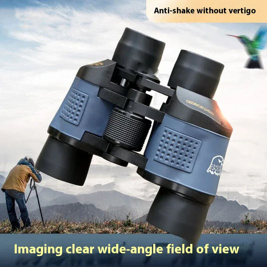 80x80 High Power Binoculars - Professional HD Wide-Angle for Adults Binoculars 80x80 High Power Profession Adults HD Wide-angle Compact Easy To Carry Suitable For Concerts Mountaineering Camping