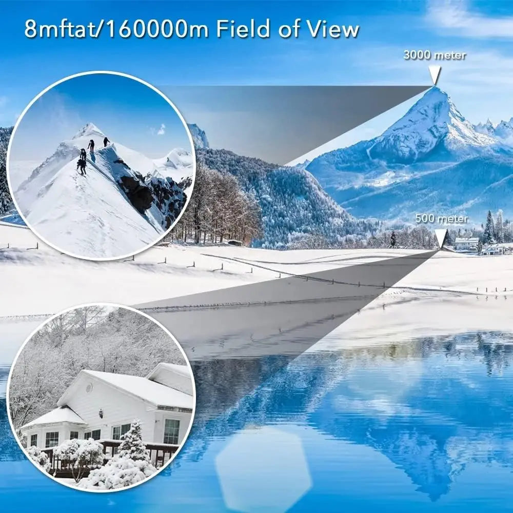 80x80 High Power Binoculars - Professional HD Wide-Angle for Adults Binoculars 80x80 High Power Profession Adults HD Wide-angle Compact Easy To Carry Suitable For Concerts Mountaineering Camping
