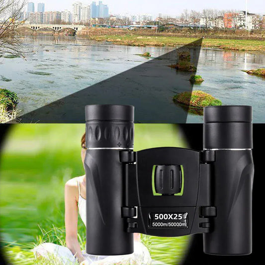 8x22 HD Binoculars - BAK4 Prism, FMC Coating for Bird Watching & Travel Binoculars Long Range Telescope HD Powerful Binoculars Professional Binoculars Camping Hunting BirdWatching Equipment