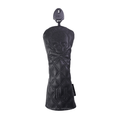 Black PU Leather Golf Club Headcovers Black PU Leather Golf Club Headcovers