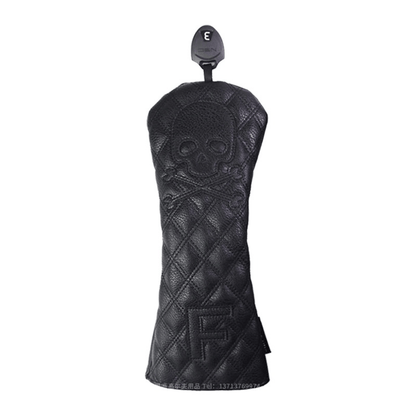 Black PU Leather Golf Club Headcovers Black PU Leather Golf Club Headcovers