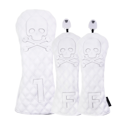 Black PU Leather Golf Club Headcovers Black PU Leather Golf Club Headcovers