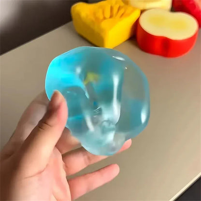 Blue Maltose Squishy Toys Anti Stress Sensory Fidgets Toy Soft Simulated Transparent Blue Maltose Slow-rebound Decompression Toy Blue Maltose Squishy Toys Anti Stress Sensory Fidgets Toy Soft Simulated Transparent Blue Maltose Slow-rebound Decompression Toy