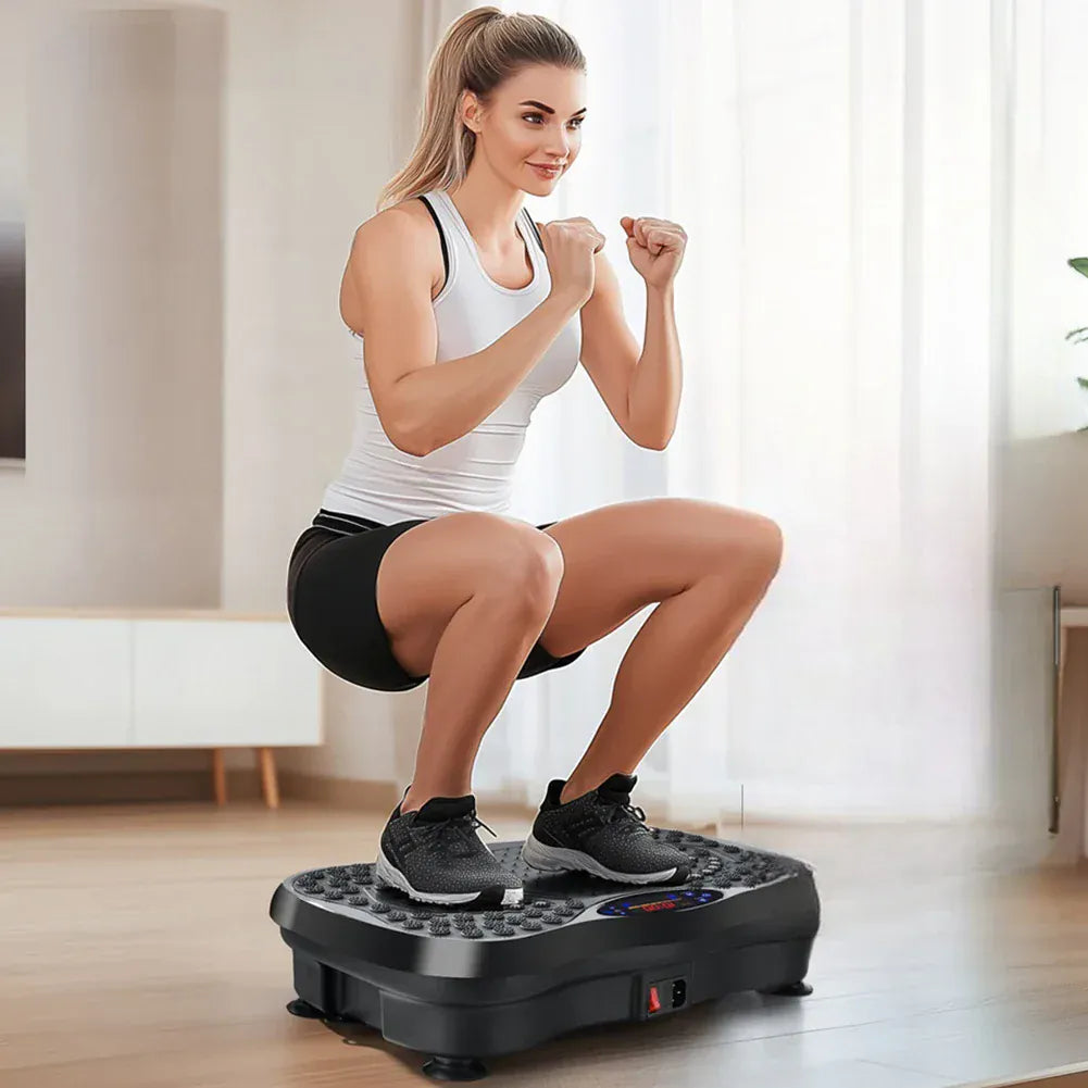 Bluetooth Vibration Plate Exercise Machine with Remote Control, Whole Body Workout Vibration Platform,Lymphatic Drainage Machine Bluetooth Vibration Plate Exercise Machine with Remote Control, Whole Body Workout Vibration Platform,Lymphatic Drainage Machine