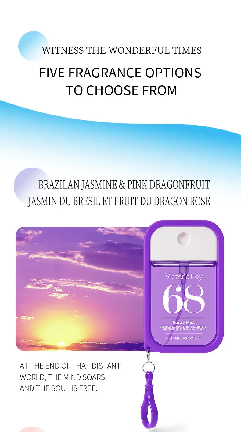 Brazilian perfume digital spray perfume fragrance lasting fragrance ladies fresh khaki perfume alcohol-free convenient travel Brazilian perfume digital spray perfume fragrance lasting fragrance ladies fresh khaki perfume alcohol-free convenient travel