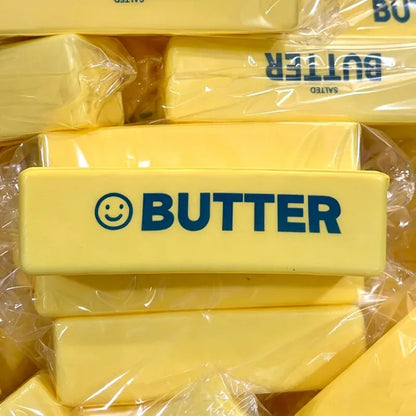 Butter Squishy Fidget Toy | Soft Stress Relief Sensory Squeeze Toy | Food Squishies Gift Butter Squishy Fidget Toy — Soft Sensory Stress Relief Squeeze Toy | Fun Food Squishies Gift