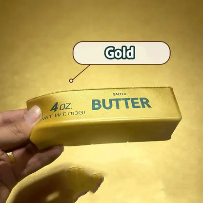 Butter Squishy Fidget Toy | Soft Stress Relief Sensory Squeeze Toy | Food Squishies Gift Butter Squishy Fidget Toy — Soft Sensory Stress Relief Squeeze Toy | Fun Food Squishies Gift