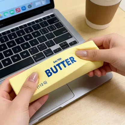 Butter Squishy Squeeze Fidget Toy | Super Soft Moist Stick | Chocolate, Strawberry & More Styles Butter Squishy Squeeze Toy — Super Soft Moist Fidget Stick | Chocolate, Butter, Strawberry & More